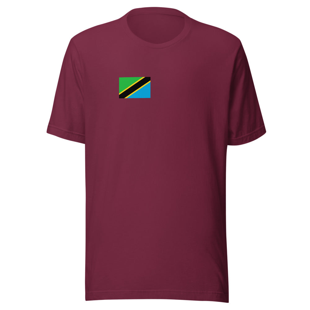 National Flag Shirts - Collection 36 Tanzania mshirt-s