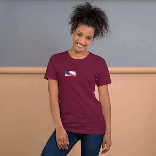 National Flag Shirts - Collection 37 United States / S / Maroon