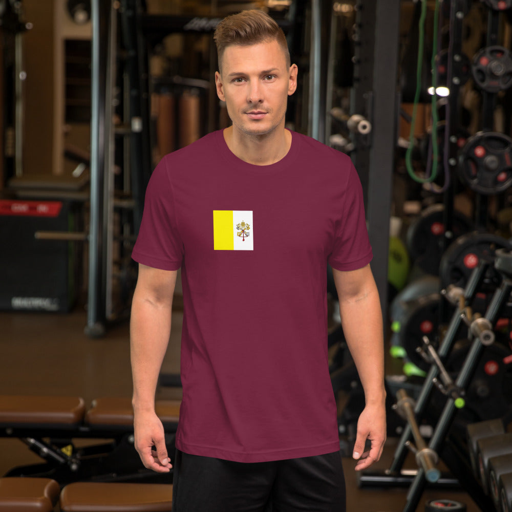 National Flag Shirts - Collection 37 Vatican City mshirt-m