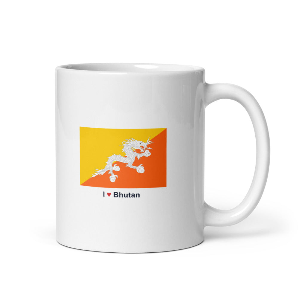 National Flag Mugs - Collection 1 Bhutan