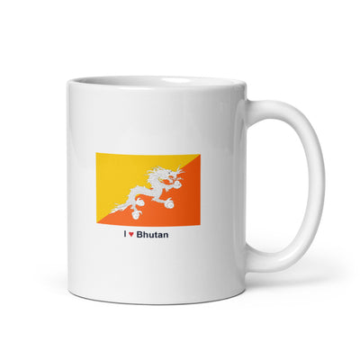 National Flag Mugs - Collection 1 Bhutan
