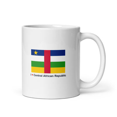 National Flag Mugs - Collection 1 Central African Republic