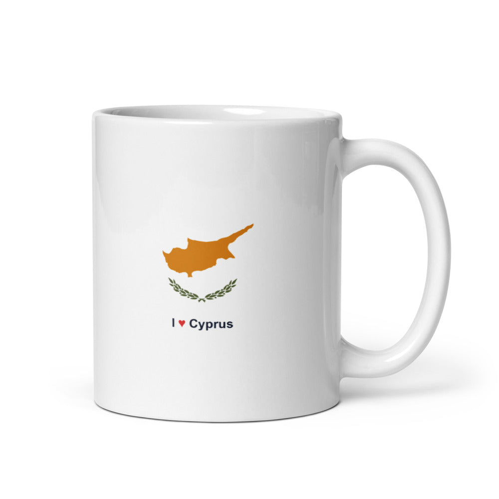 National Flag Mugs - Collection 1 Cyprus