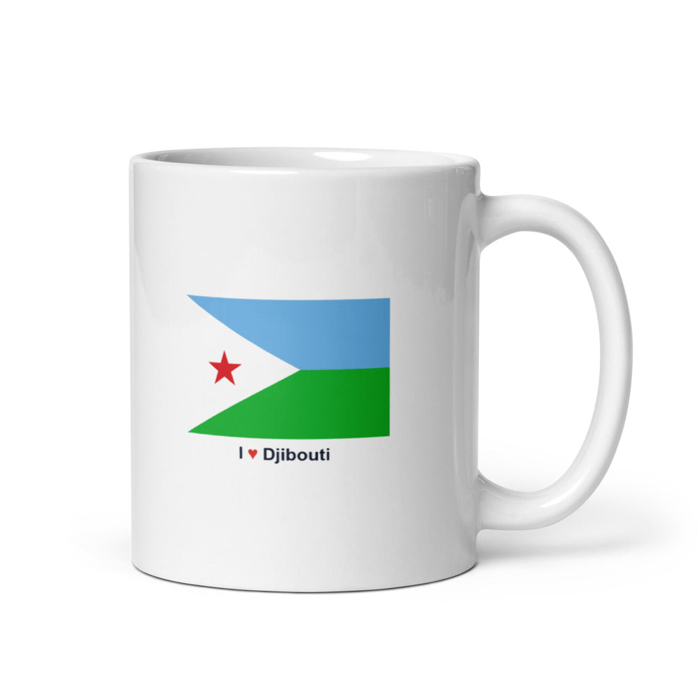 National Flag Mugs - Collection 1 Djibouti