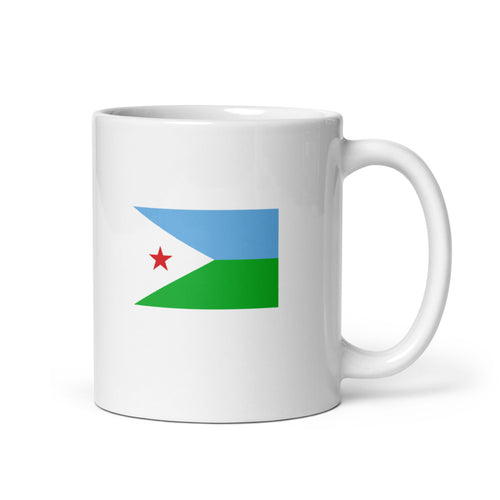 National Flag Mugs - Collection 1 Djibouti