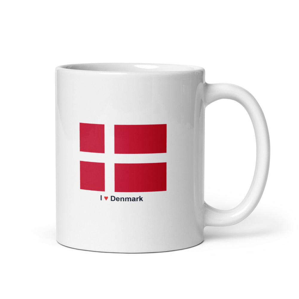 National Flag Mugs - Collection 1 Denmark