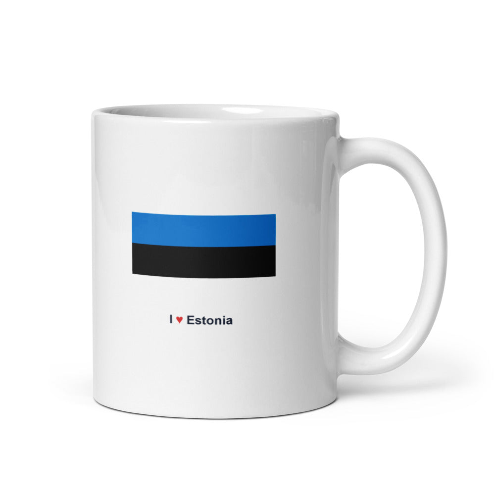 National Flag Mugs - Collection 1 Estonia