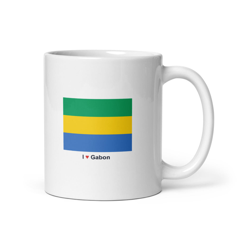National Flag Mugs - Collection 1 Gabon