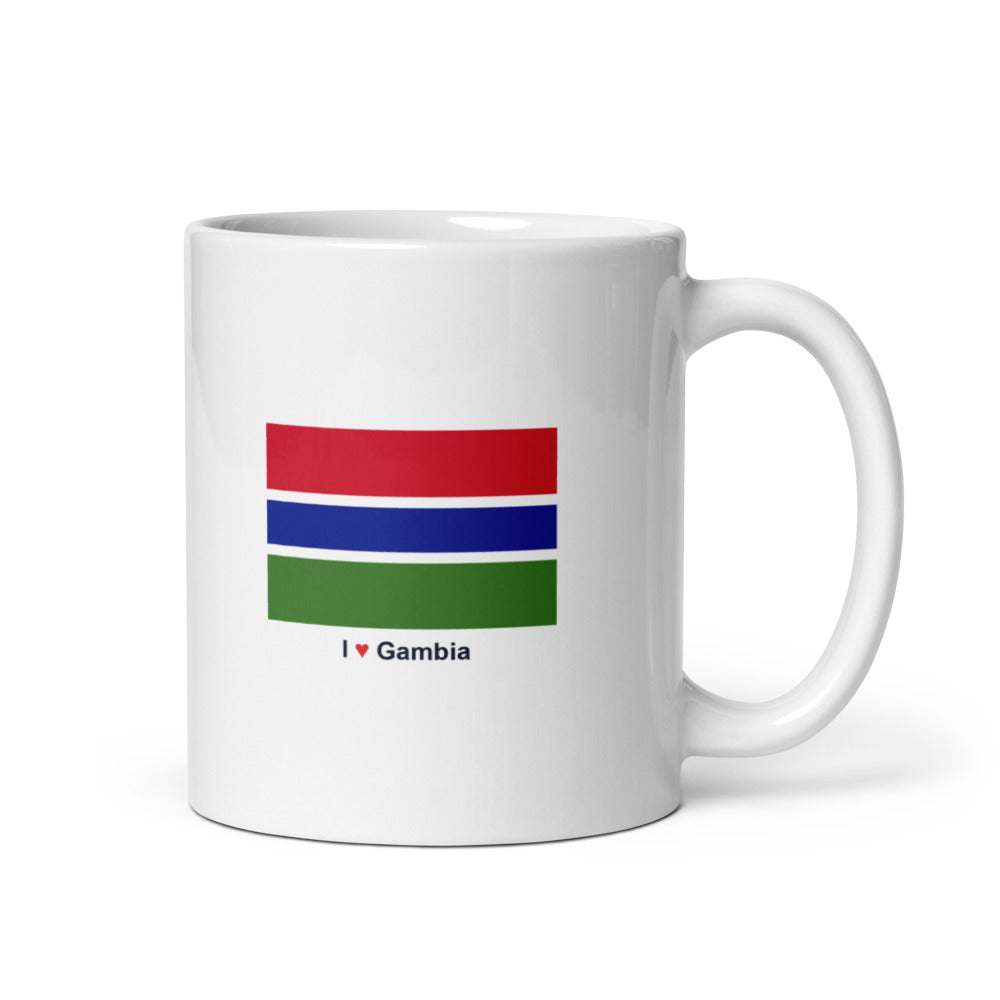 National Flag Mugs - Collection 1 Gambia