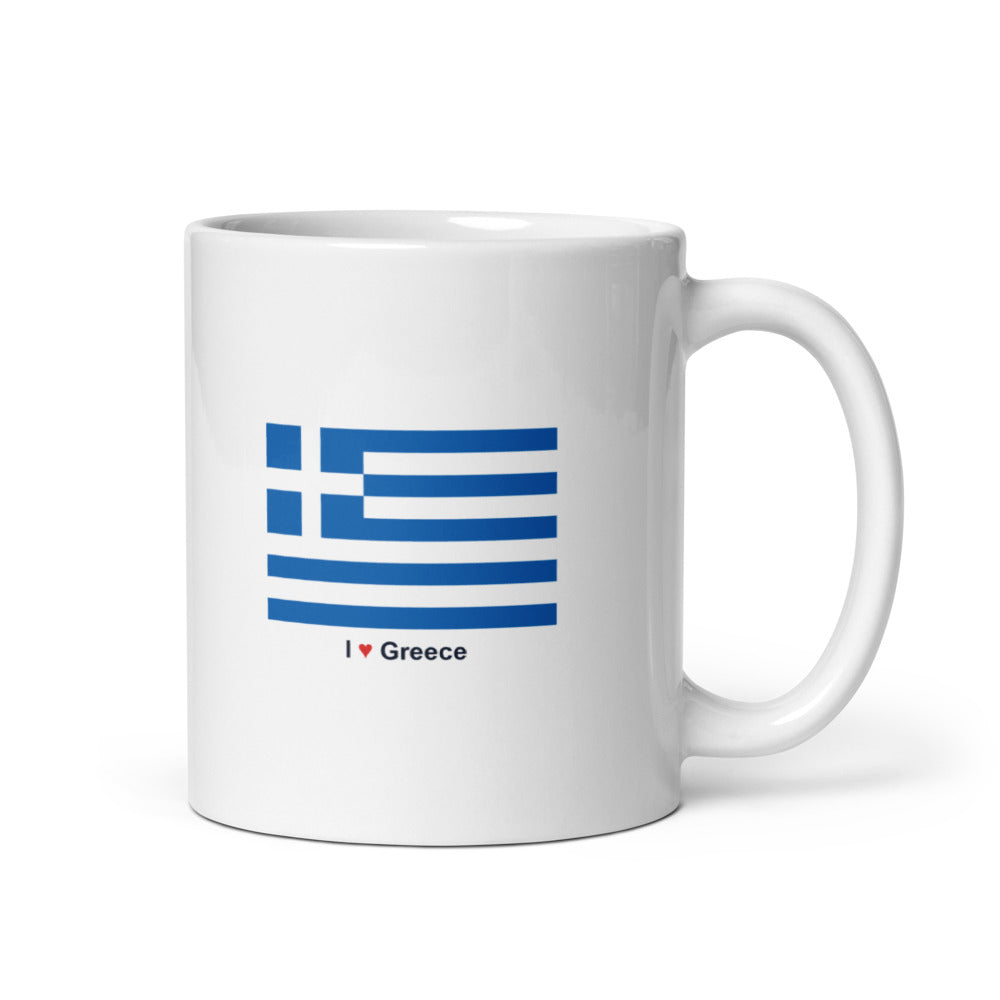 National Flag Mugs - Collection 1 Greece