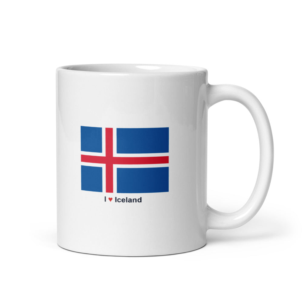 National Flag Mugs - Collection 1 Iceland