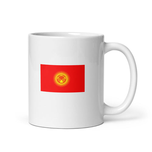 National Flag Mugs - Collection 1 Kyrgyzstan