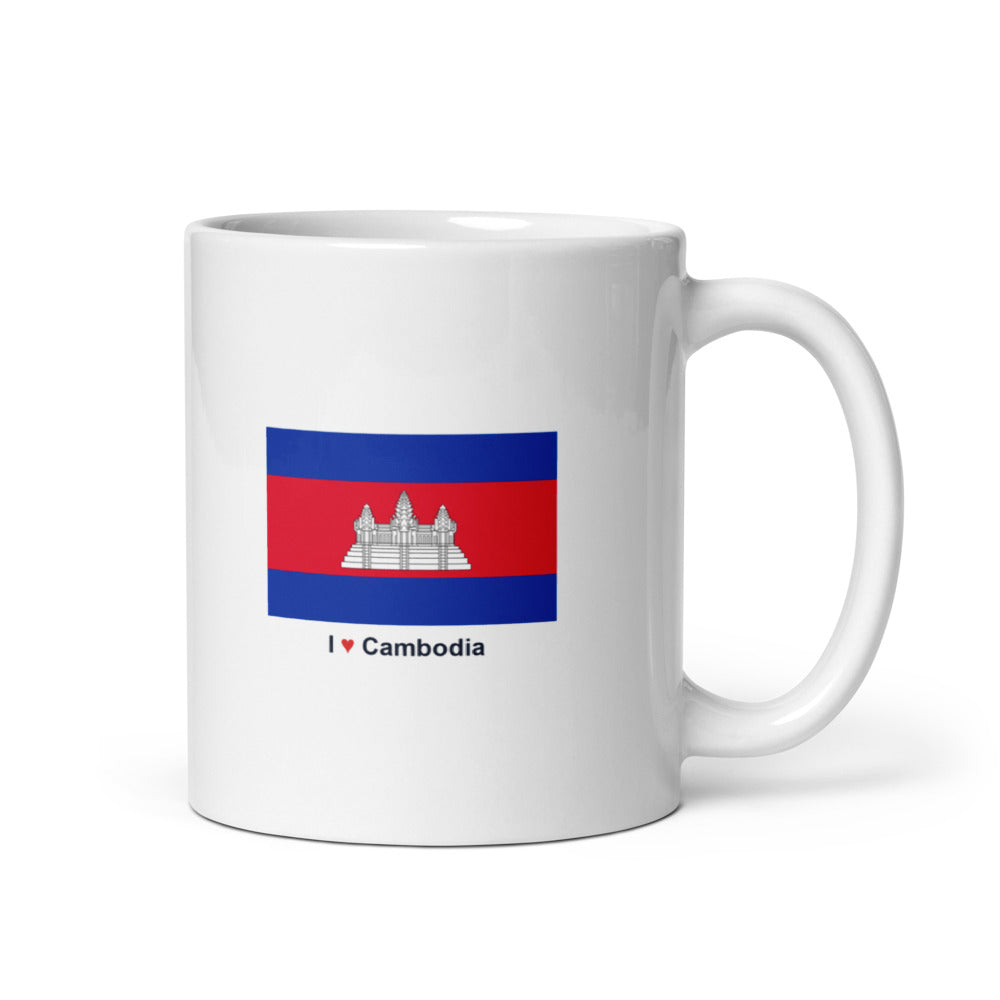 National Flag Mugs - Collection 1 Cambodia