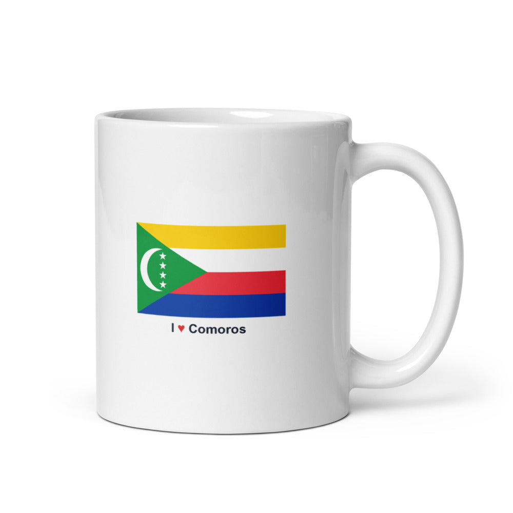 National Flag Mugs - Collection 1 Comoros