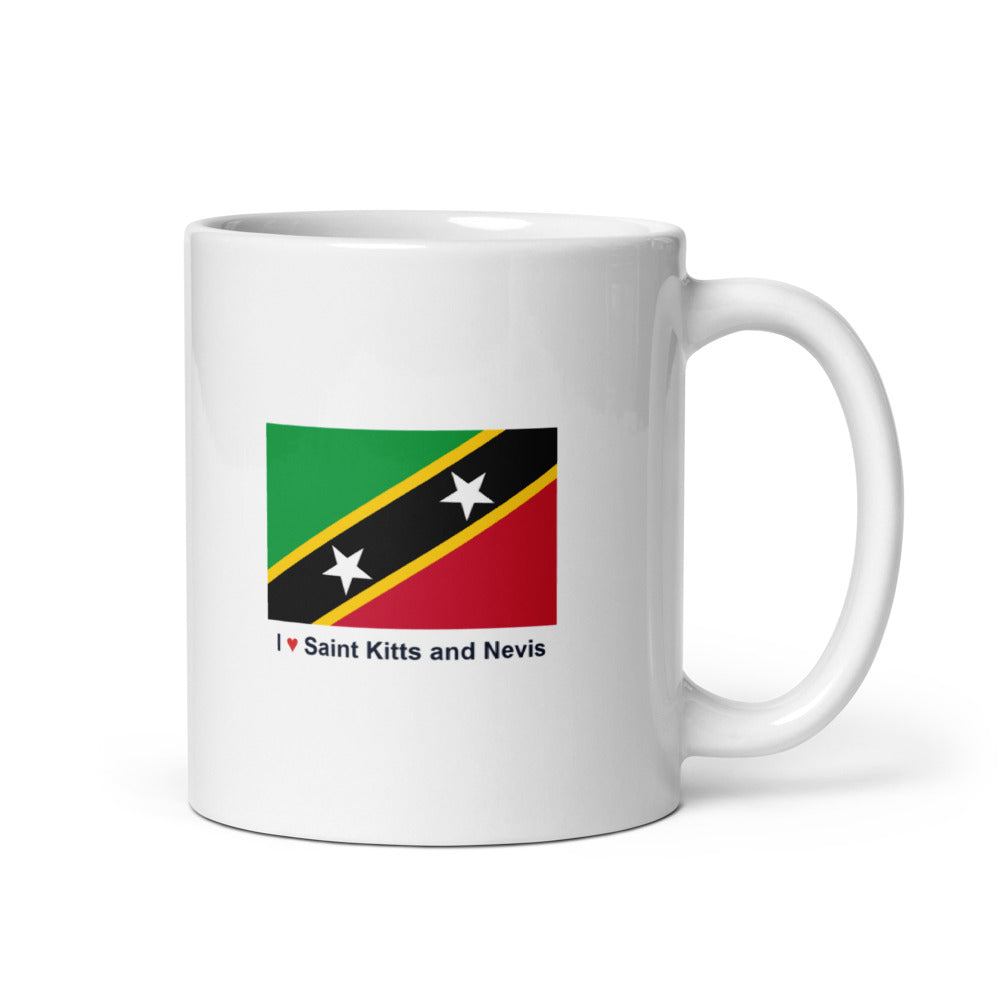 National Flag Mugs - Collection 1 Saint Kitts and Nevis