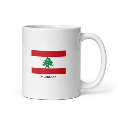 National Flag Mugs - Collection 1 Lebanon