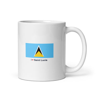 National Flag Mugs - Collection 1 Saint Lucia