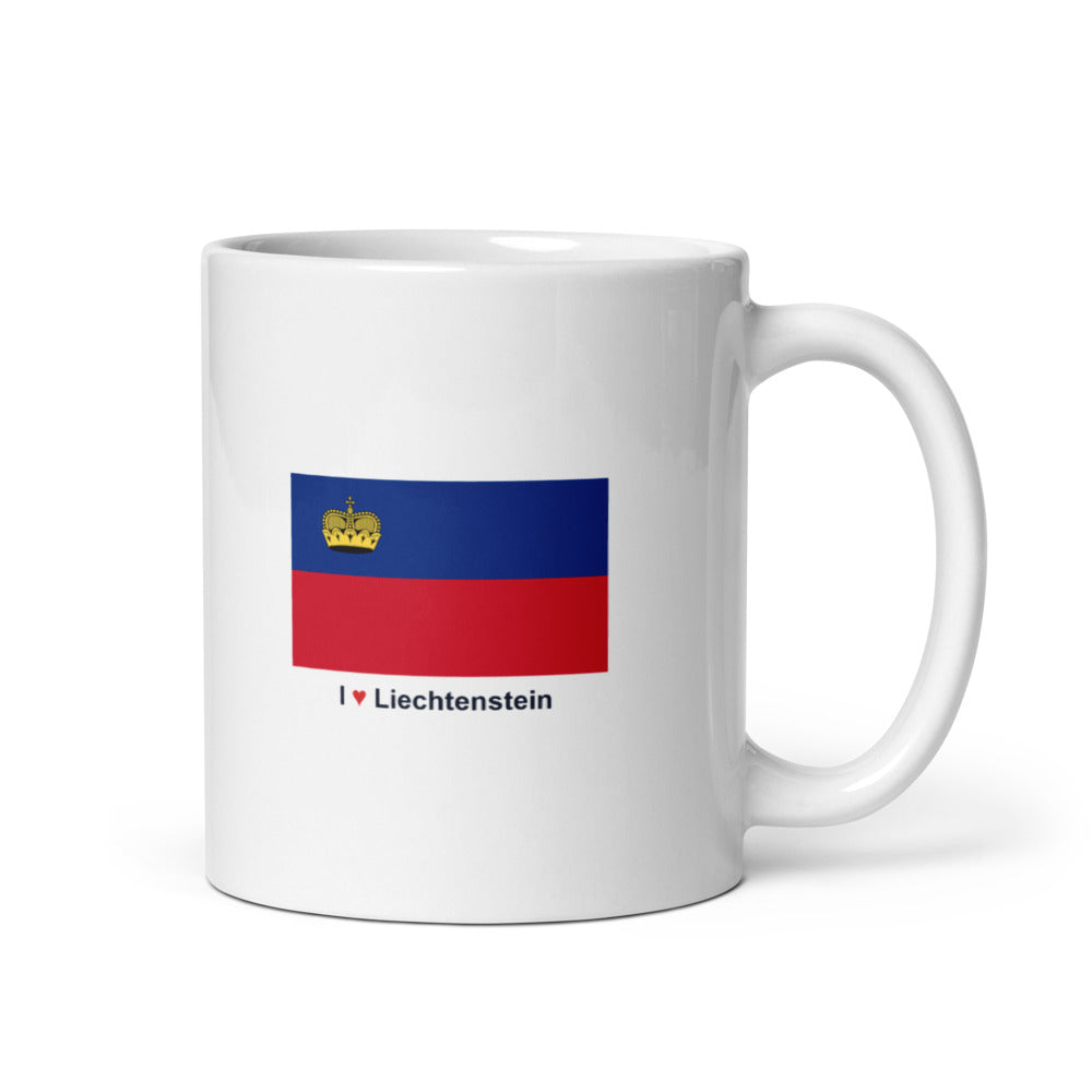 National Flag Mugs - Collection 1 Liechtenstein