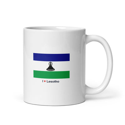 National Flag Mugs - Collection 2 Lesotho