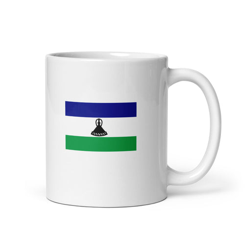 National Flag Mugs - Collection 2 Lesotho