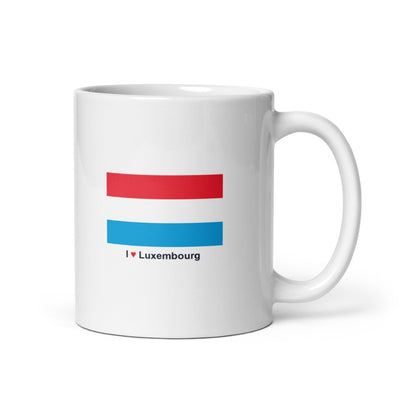 National Flag Mugs - Collection 2 Luxembourg