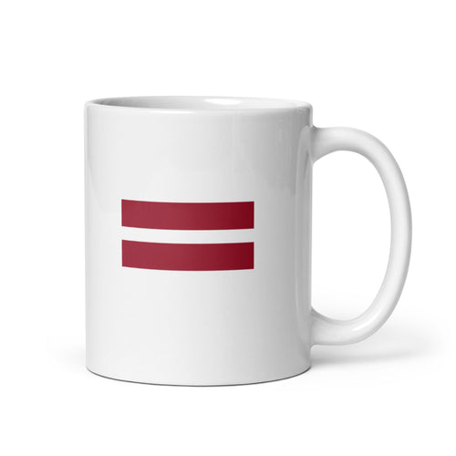 National Flag Mugs - Collection 2 Latvia