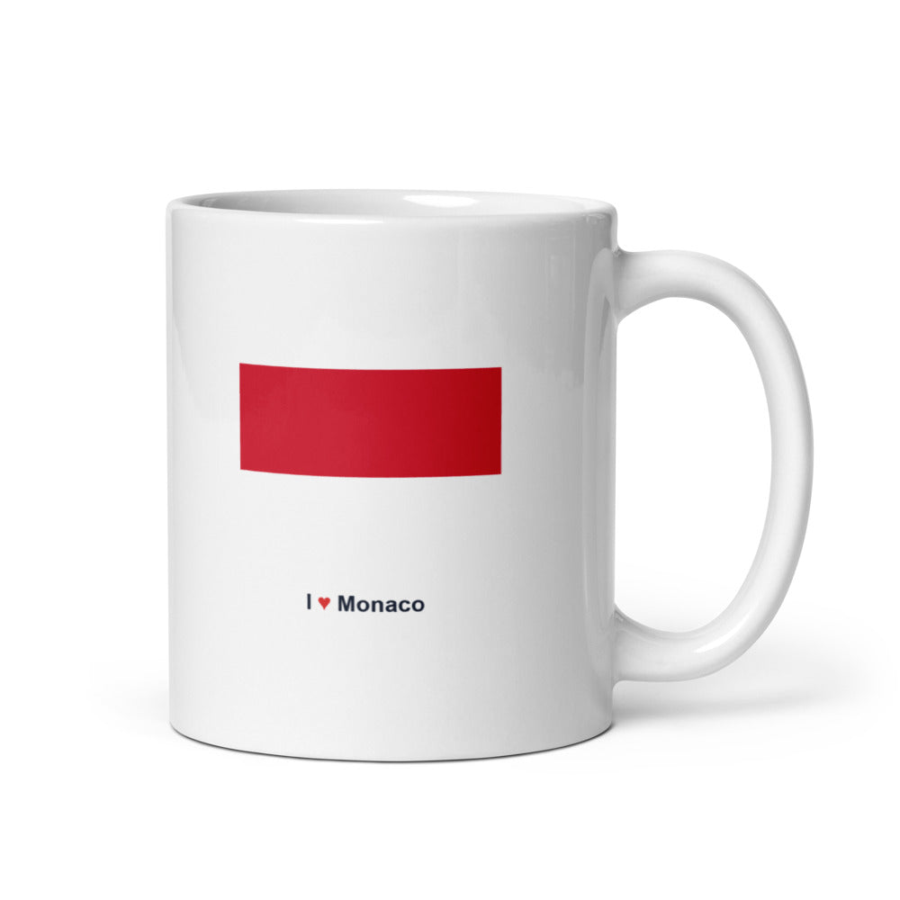 National Flag Mugs - Collection 2 Monaco