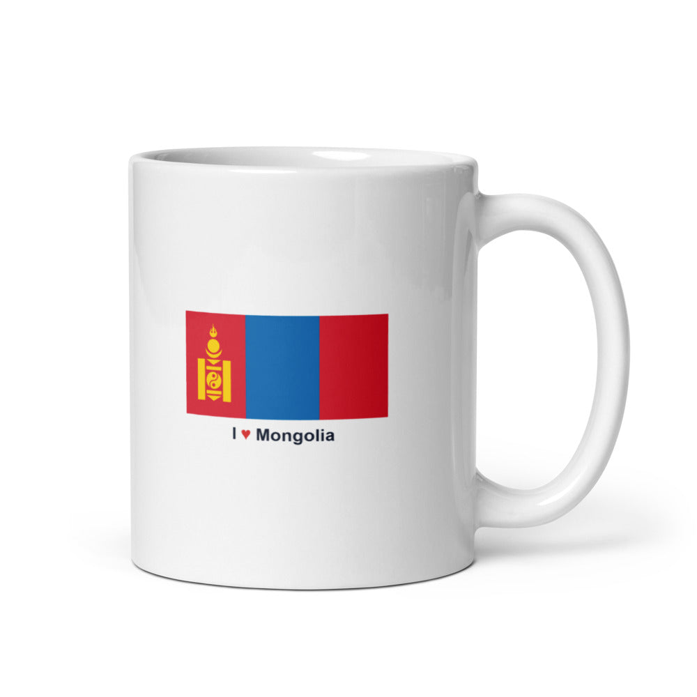 National Flag Mugs - Collection 2 Mongolia