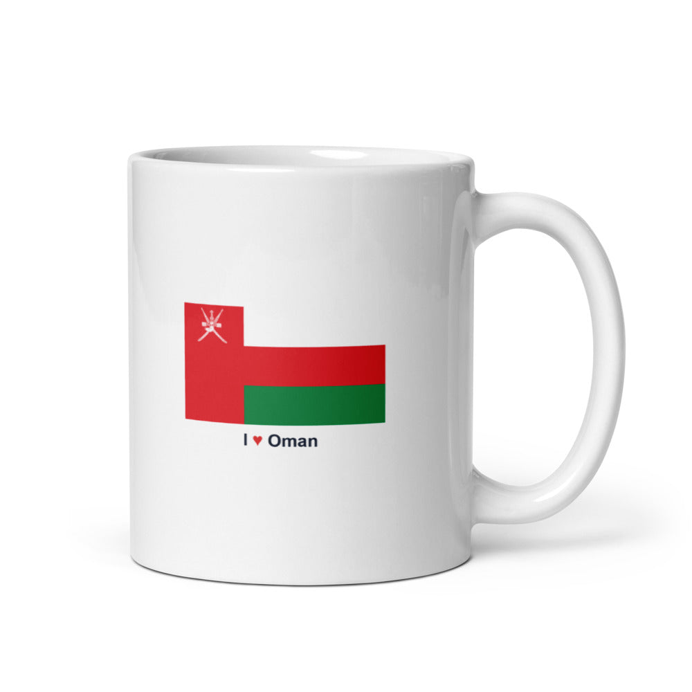 National Flag Mugs - Collection 2 Oman