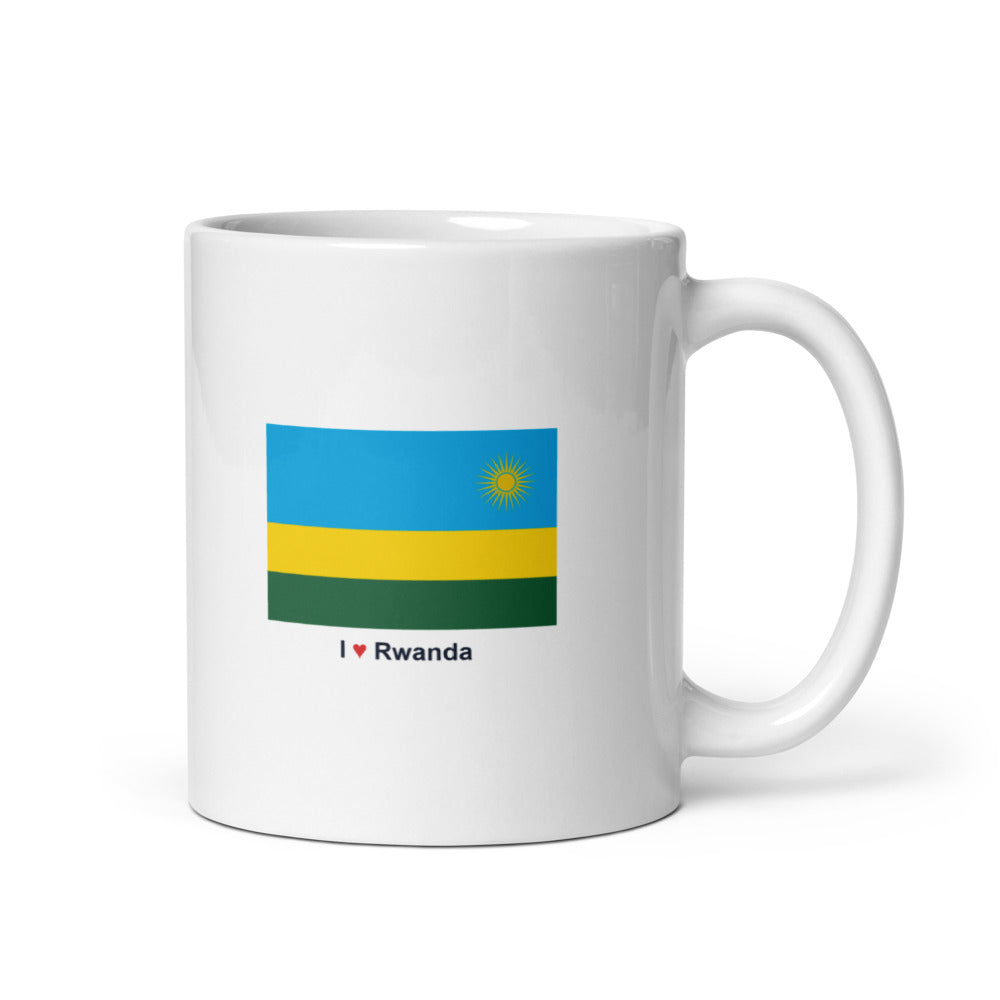 National Flag Mugs - Collection 2 Rwanda
