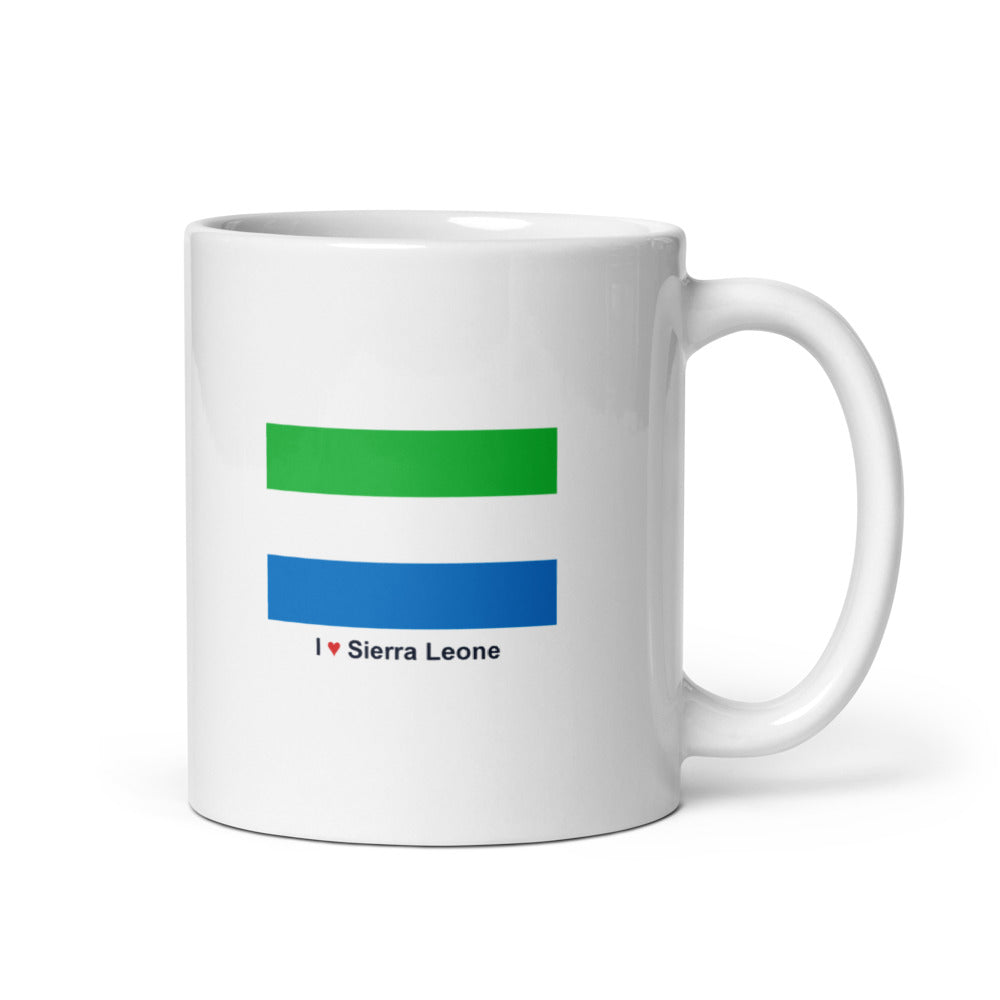 National Flag Mugs - Collection 2 Sierra Leone
