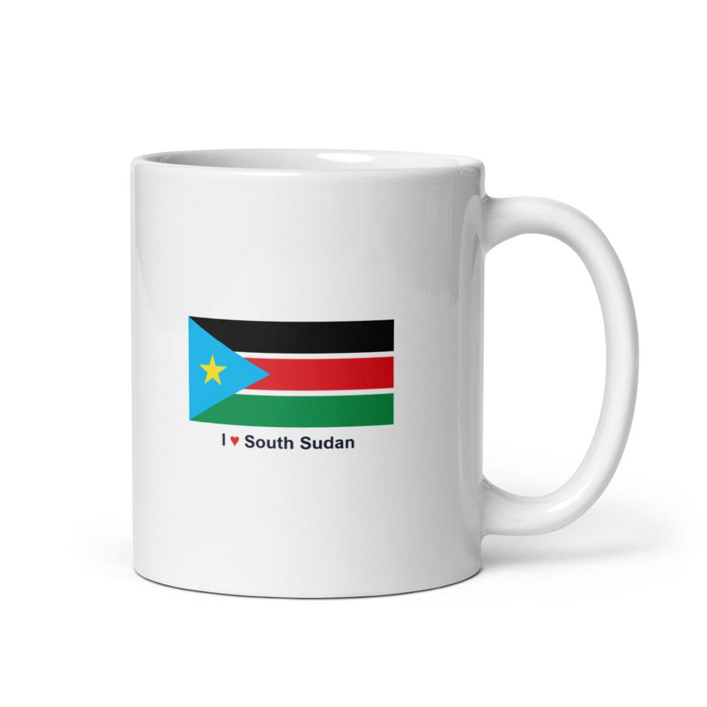 National Flag Mugs - Collection 2 South Sudan