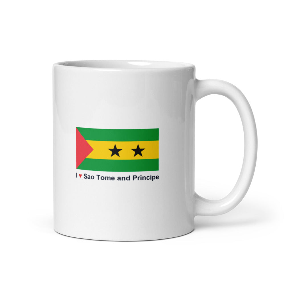 National Flag Mugs - Collection 2 Sao Tome and Principe