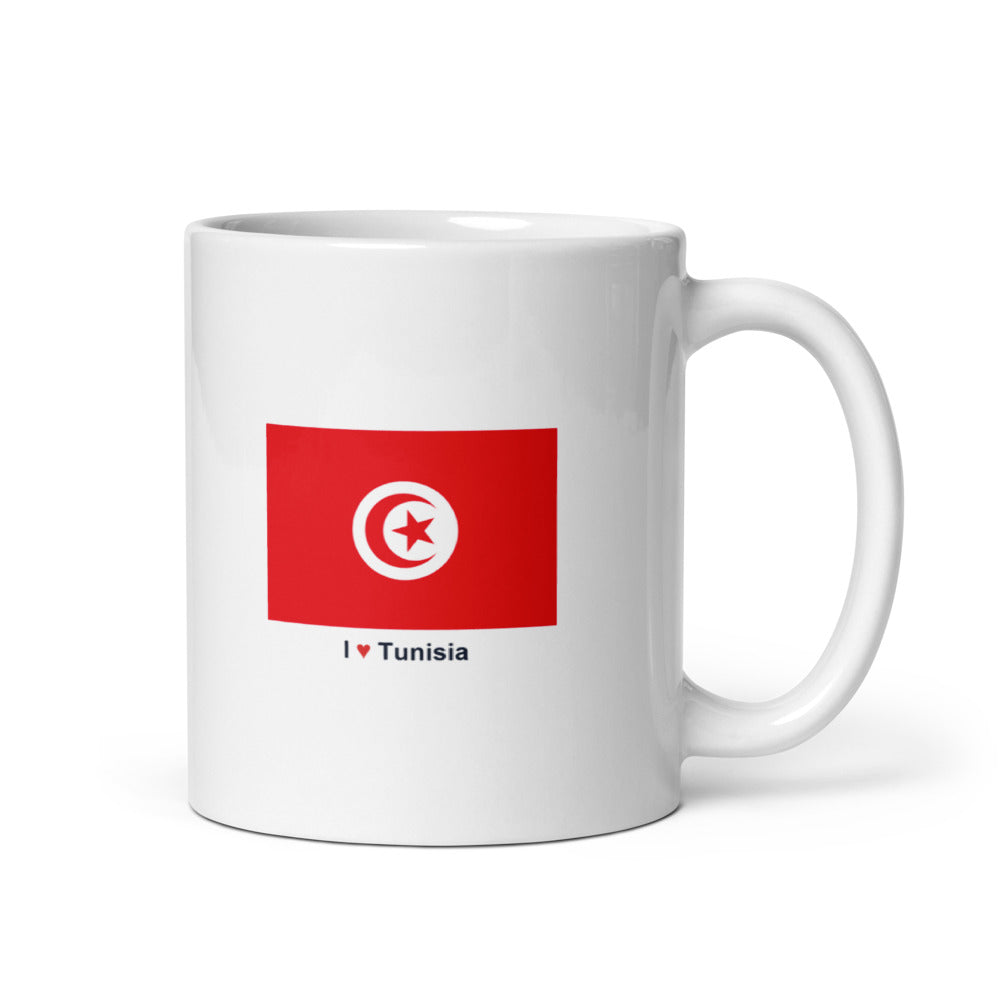 National Flag Mugs - Collection 2 Tunisia