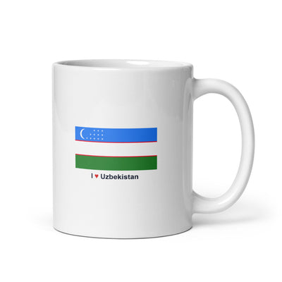 National Flag Mugs - Collection 2 Uzbekistan