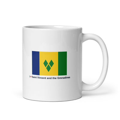 National Flag Mugs - Collection 2 Saint Vincent and the Grenadines