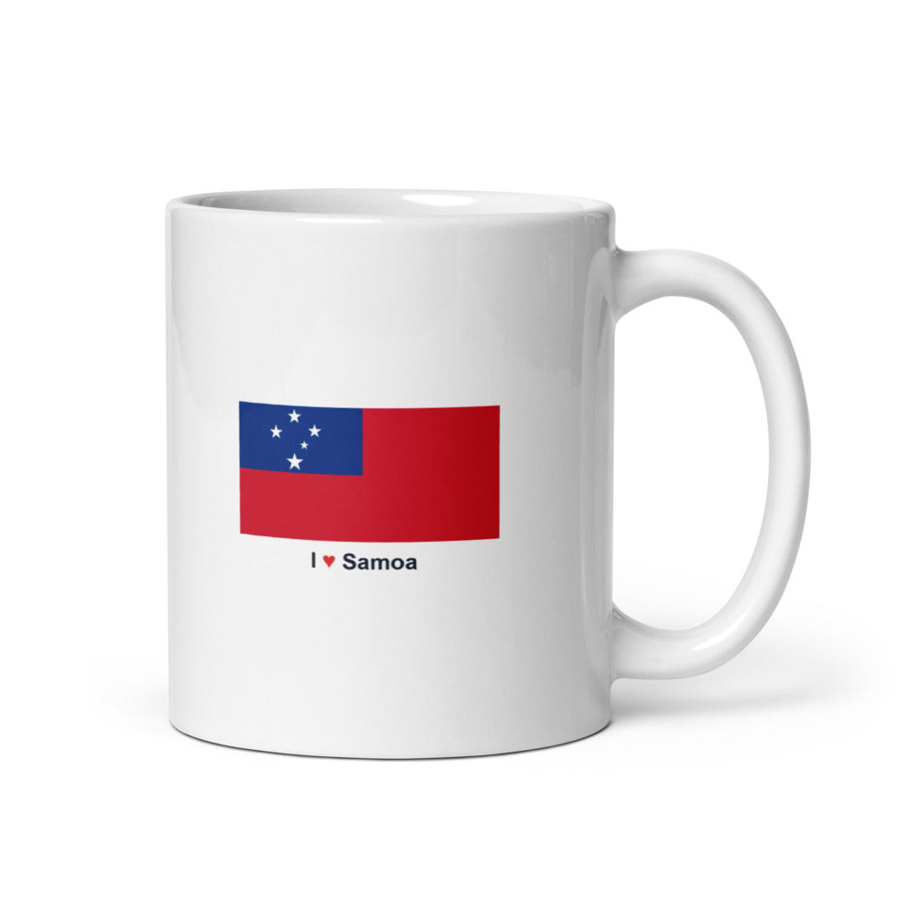 National Flag Mugs - Collection 2 Samoa