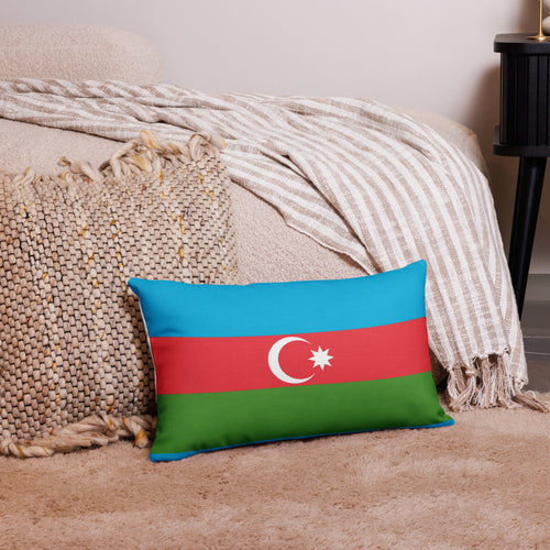 National Flag Pillow Cases - Collection 1 Azerbaijan / 20x12