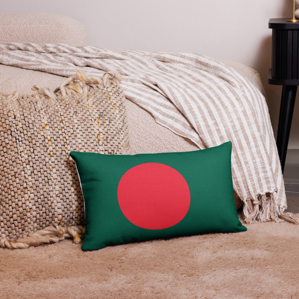 National Flag Pillow Cases - Collection 1 Bangladesh pillow-case-20x12