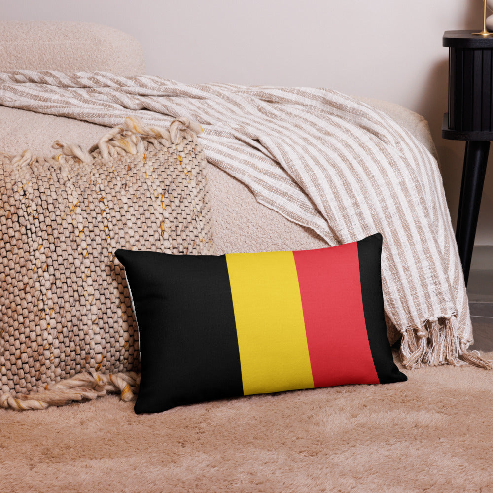 National Flag Pillow Cases - Collection 1 Belgium pillow-case-20x12