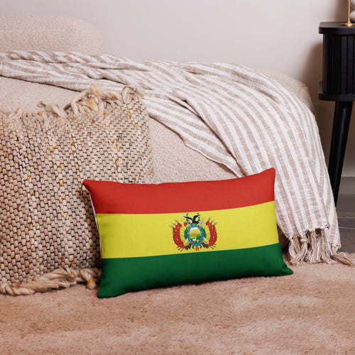National Flag Pillow Cases - Collection 1 Bolivia / 20x12