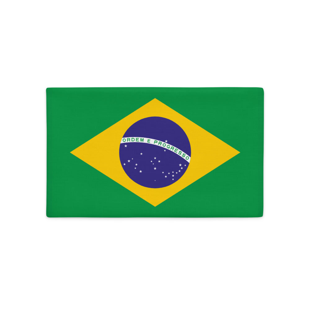 National Flag Pillow Cases - Collection 1 Brazil pillow-case-20x12