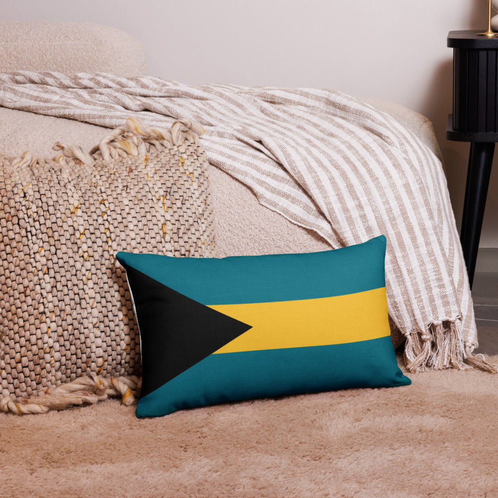 National Flag Pillow Cases - Collection 1 Bahamas pillow-case-20x12