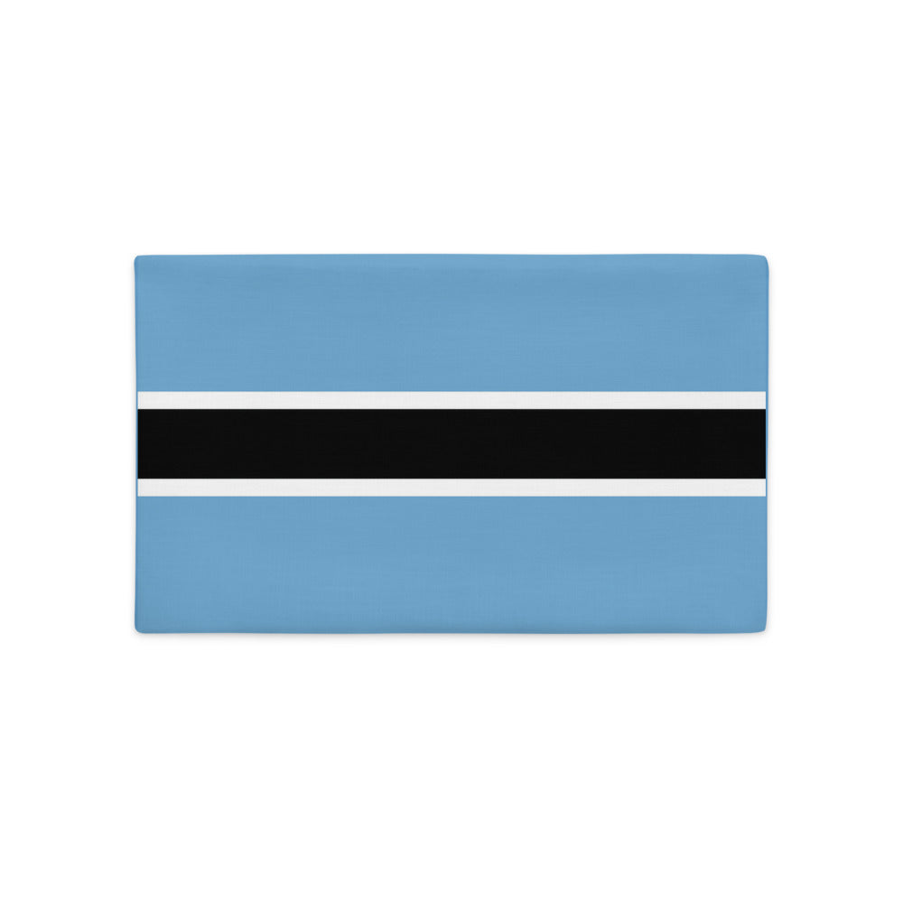 National Flag Pillow Cases - Collection 1 Botswana pillow-case-20x12