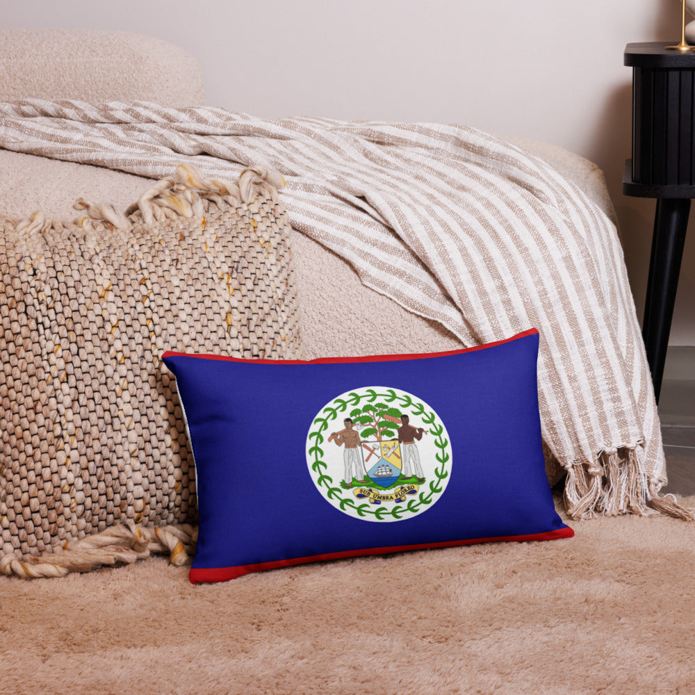 National Flag Pillow Cases - Collection 1 Belize pillow-case-20x12