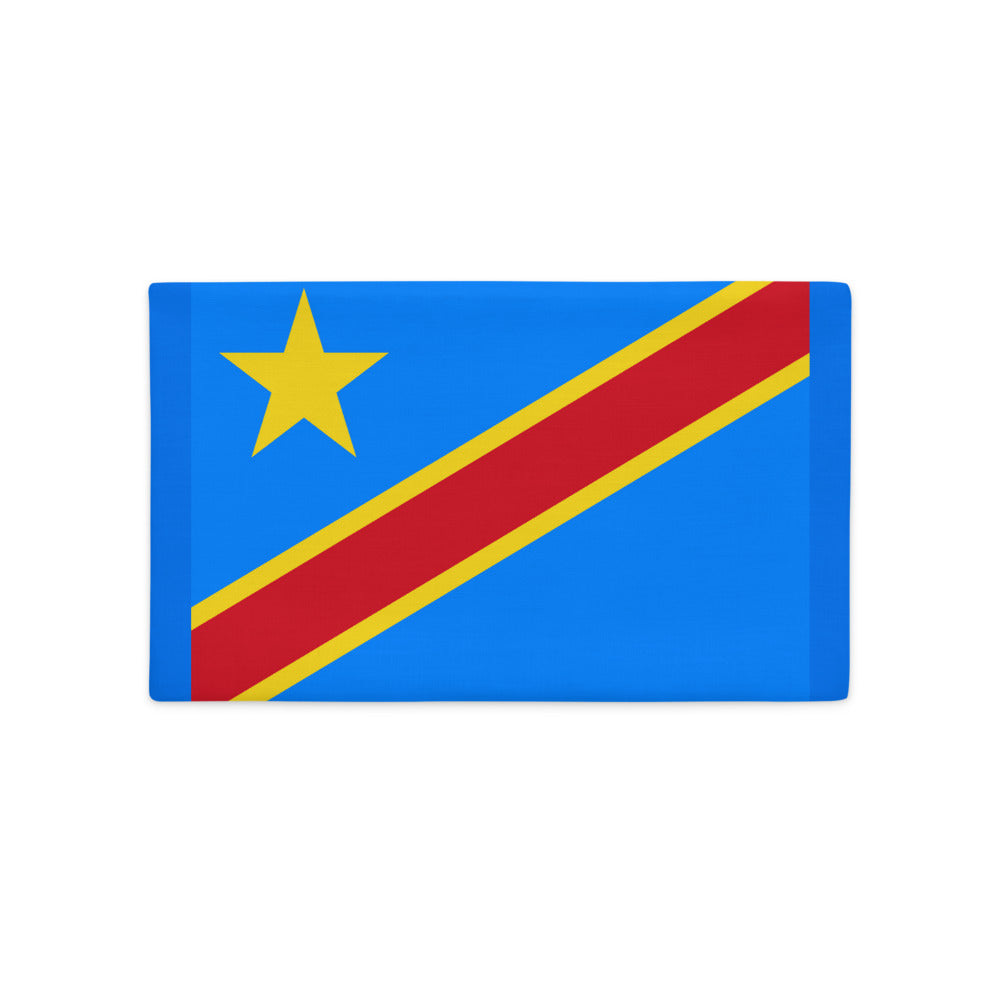 National Flag Pillow Cases - Collection 1 Democratic Republic of the Congo pillow-case-20x12
