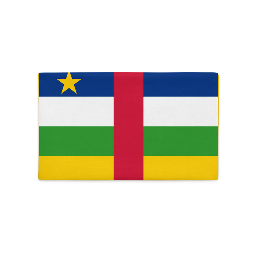 National Flag Pillow Cases - Collection 1 Central African Republic pillow-case-20x12