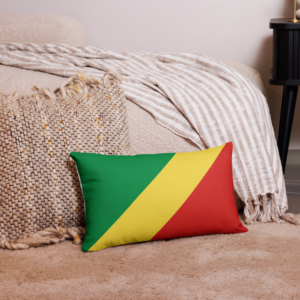 National Flag Pillow Cases - Collection 1 Republic of the Congo pillow-case-20x12