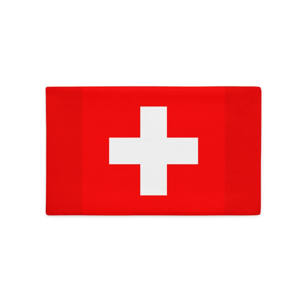 National Flag Pillow Cases - Collection 1 Switzerland pillow-case-20x12