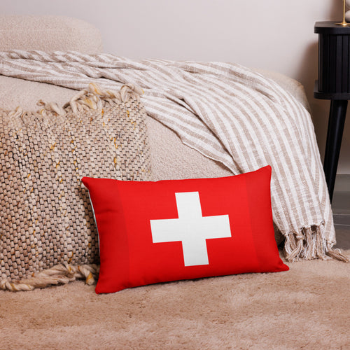 National Flag Pillow Cases - Collection 1 Switzerland / 20x12